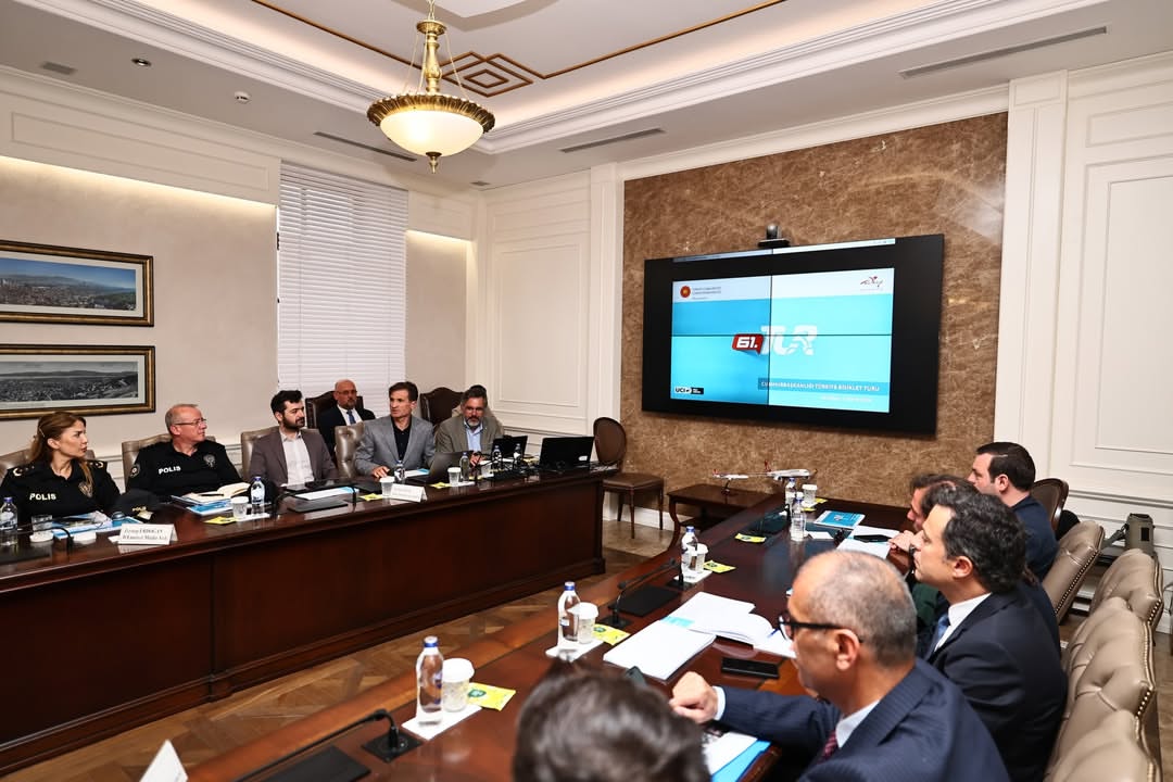 Çeşme'den Başlayacak 61. Cumhurbaşkanlığı Türkiye Bisiklet Turu için İl Koordinasyon Toplantıları Başladı