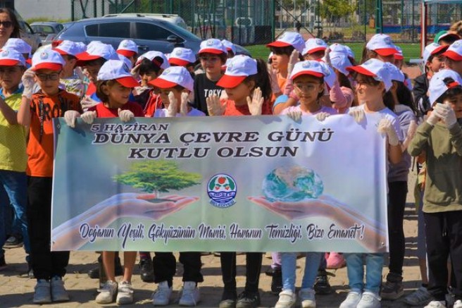 5 Haziran Dünya Çevre Günü’nde geri dönüşümün önemine dikkat çekildi