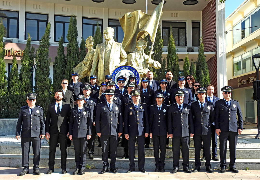 Polis Teşkilatı’nın 181. yılı Çeşme’de törenle kutlandı