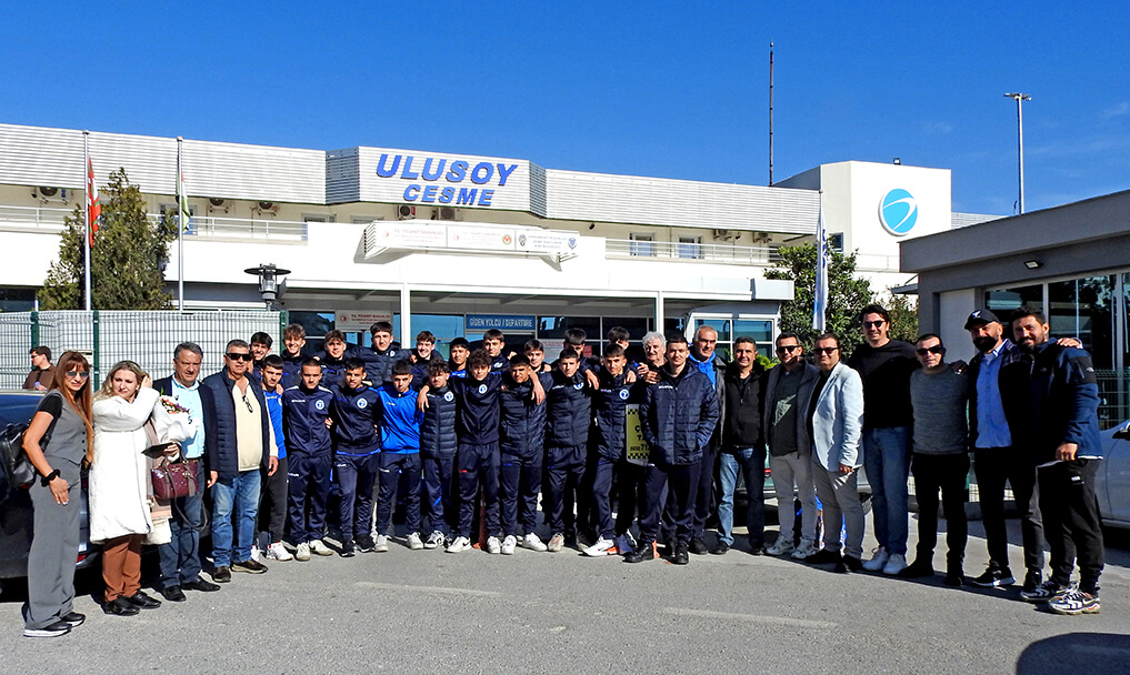 Çeşme’de Dostluk Maçı Heyecanı