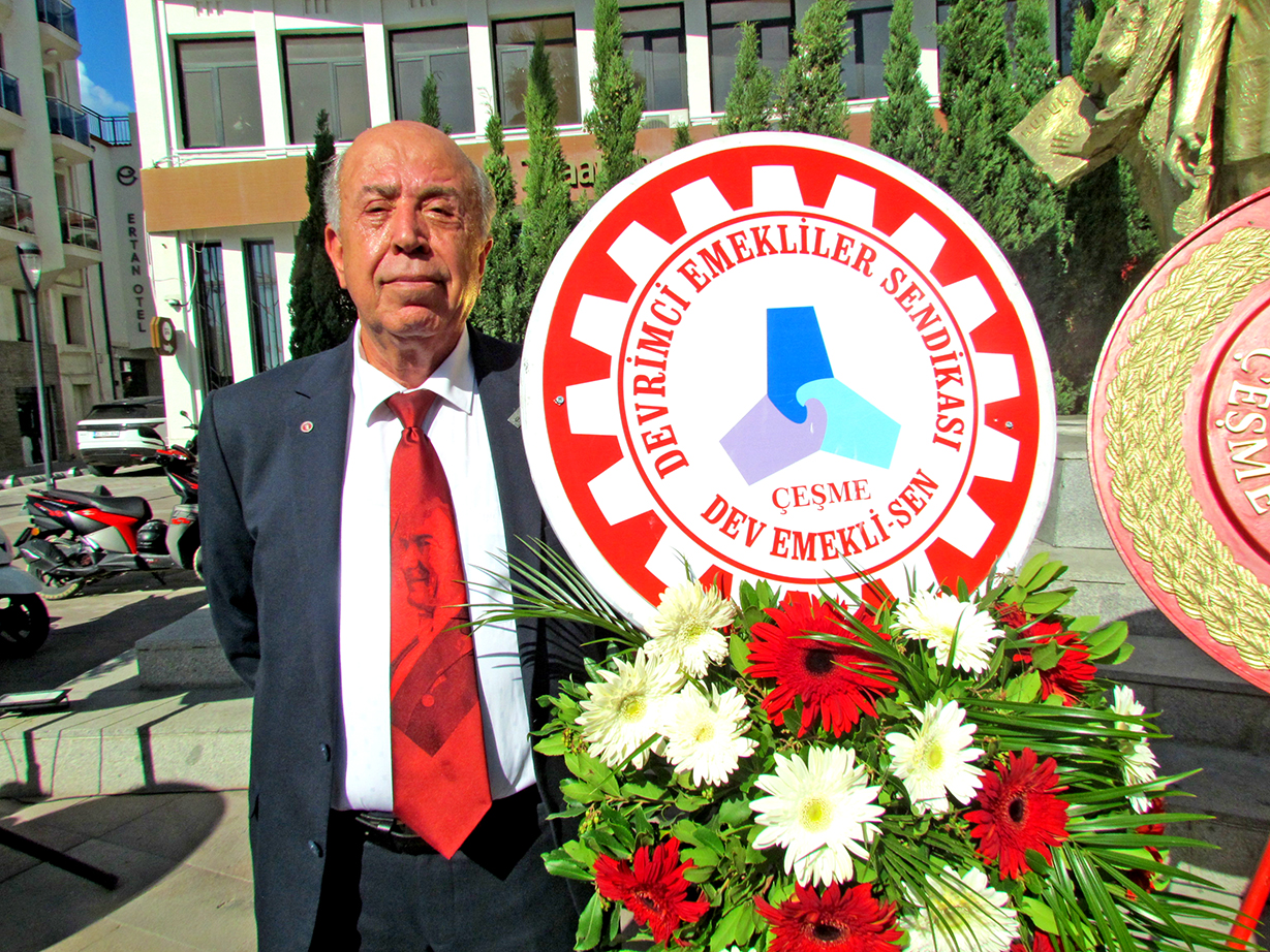Dev-Emekli-Sen Çeşme Temsilciliği’nden 10 Kasım Mesajı