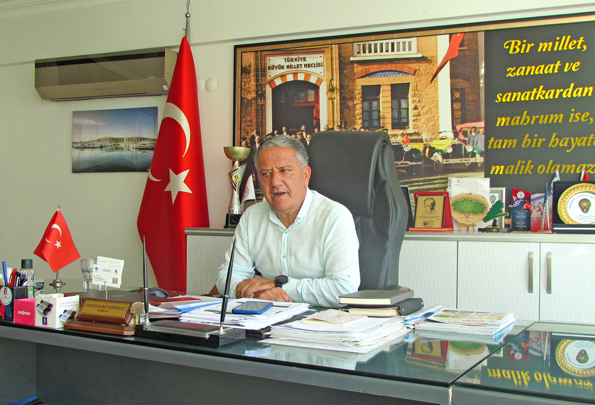 Çeşme Esnaf Odası’nda Osman Köfüncü Yeniden Başkan Adayı