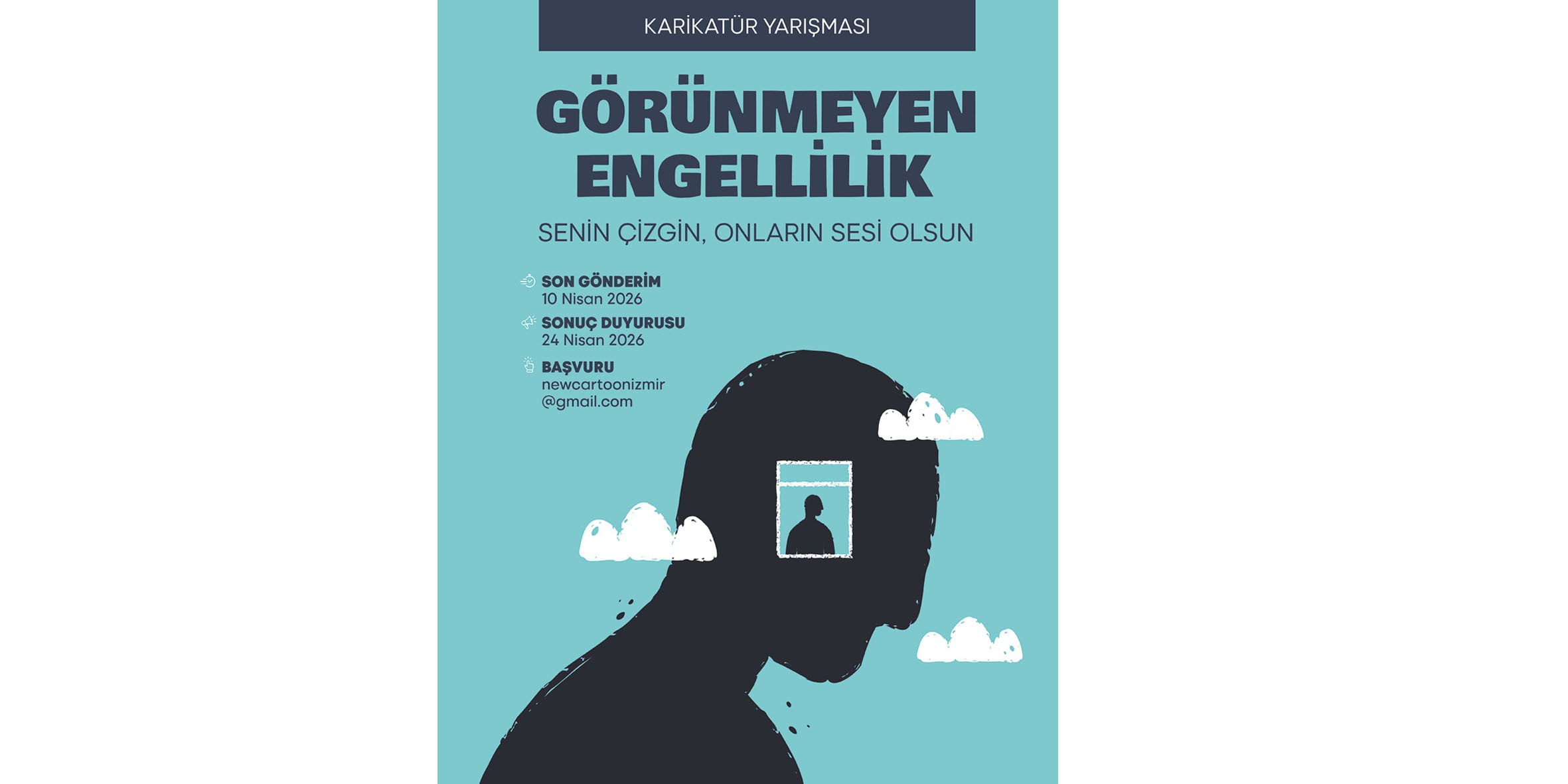 “Görünmeyen Engellilik” karikatür yarışması başlıyor