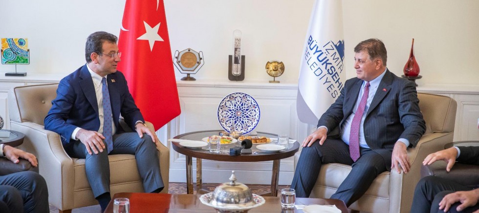 Tugay, İmamoğlu’nu makamında ağırladı