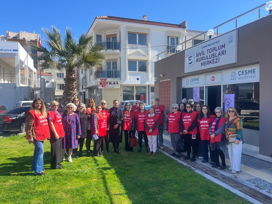 Çeşmeli Kadınlardan 8 Mart Öncesi Güçlü Mesaj: "Haklarımızdan Vazgeçmeyeceğiz!"