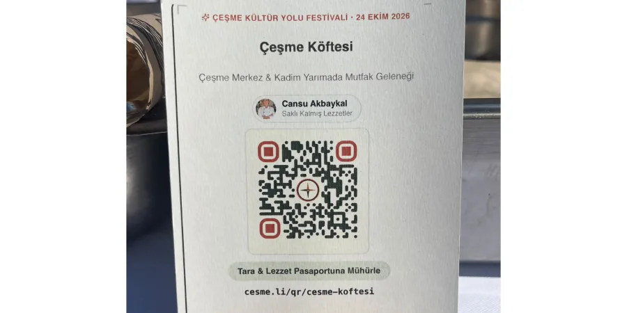 Çeşme’nin Asırlık Lezzetleri "Dijital Bellek" Oldu: Kültür Sofrası’nda Her Tabağın Bir Sesi ve Hikayesi Var