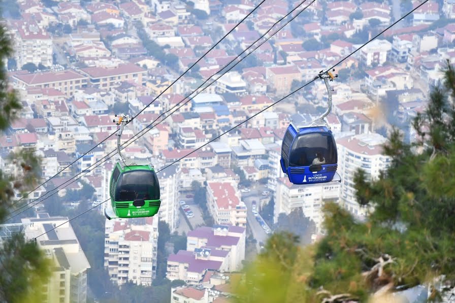 Teleferik yenilendi, İzmirlileri bekliyor
