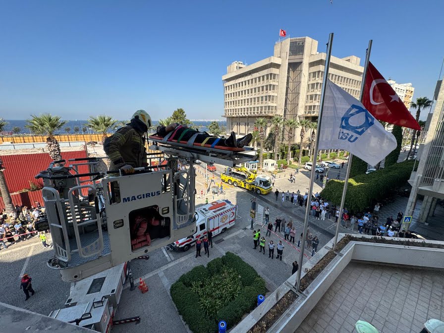 İZSU’da gerçeği aratmayan tatbikat