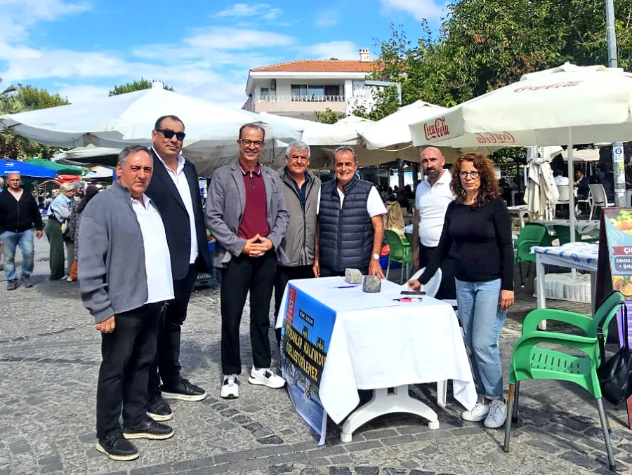 CHP Çeşme’den otoyol özelleştirmesine karşı imza kampanyası