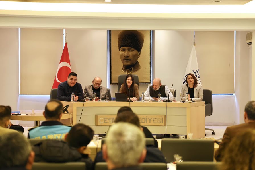 Çeşme Belediyesi'nden Haftalık Koordinasyon Toplantısı