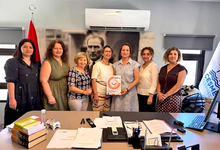 CEİD heyetinden Çeşme Belediyesi’ne ziyaret