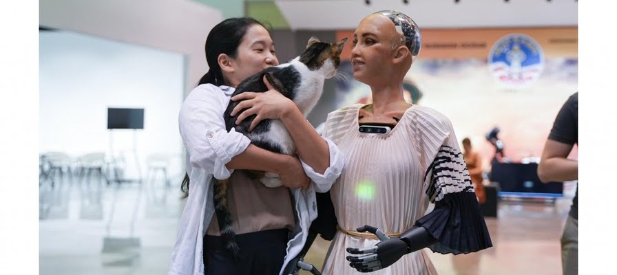 93. İEF’e insansı robot Sophia damga vurdu