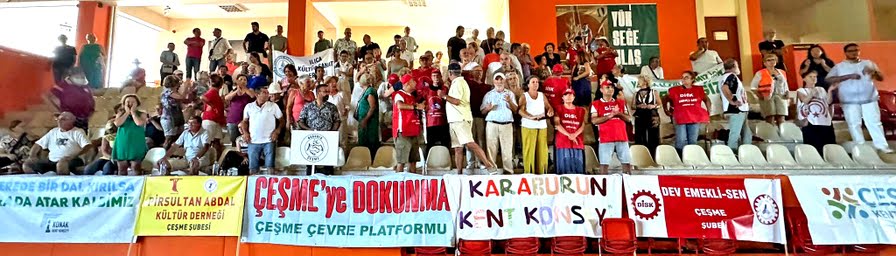 Çeşme’de, GES Projesi ÇED Toplantısı, Halk Tepkisiyle Yine Engellendi