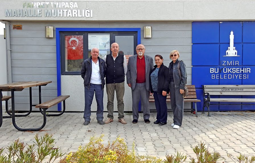 Çeşme Emekli-Sen'in muhtar ziyaretleri sürüyor
