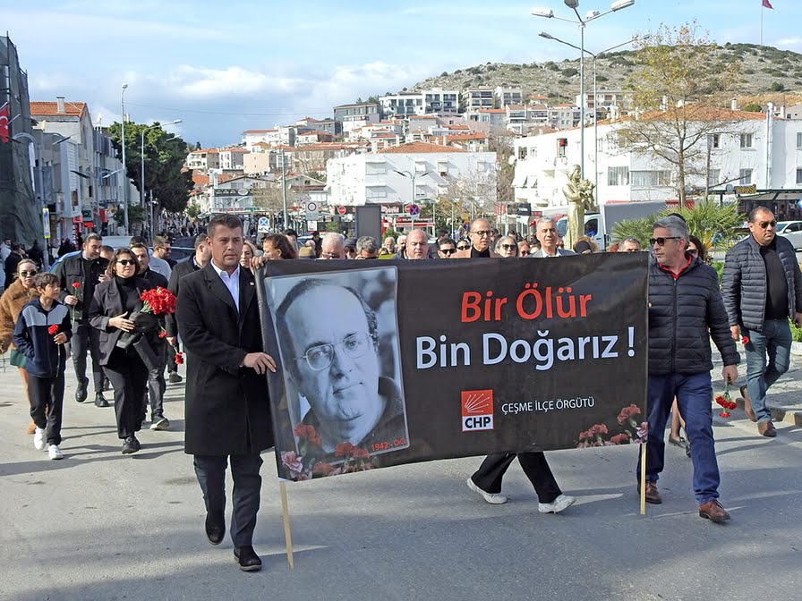 Uğur Mumcu, Katledilişinin 32. Yılında Çeşme’de Anıldı