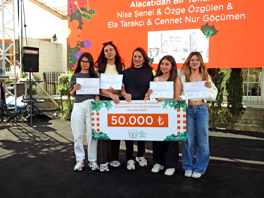 Alaçatı Ot Festivali’nde “Sürdürülebilir Tarım?? projelerine ödül