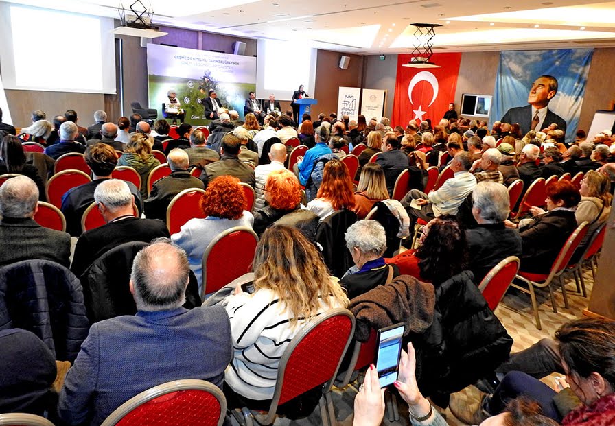 Çeşme’de Nitelikli Tarımsal Üretimin Önemi ve Sonuçları Çalıştayı başladı
