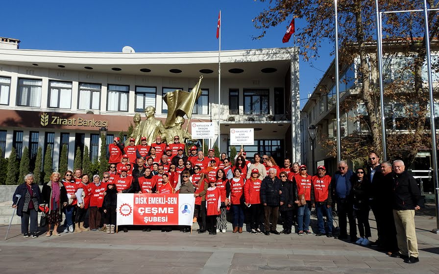Dev Emekli-Sen Çeşme Şubesi'nden 30 Ağustos Zafer Bayramı Mesajı