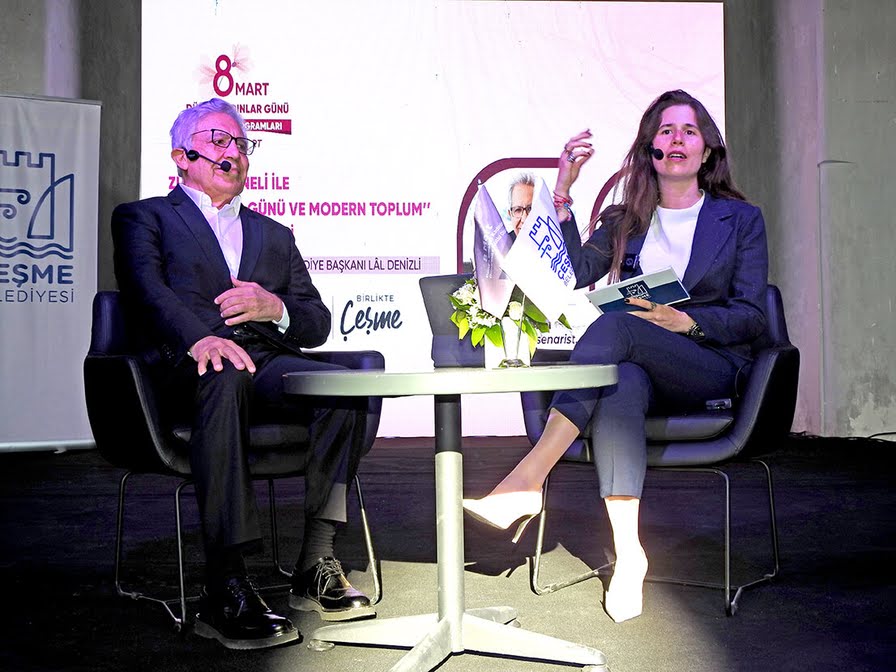 Zülfü Livaneli'den, Çeşme'de, Kadınlar Günü'nde Anlamlı Söyleşi