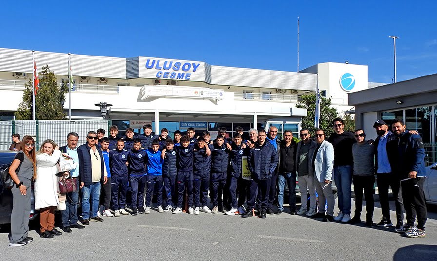 Çeşme’de Dostluk Maçı Heyecanı