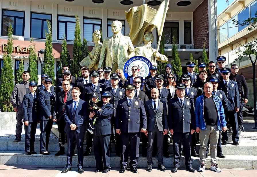 Türk Polis Teşkilatı’nın 180. Kuruluş Yıldönümü Çeşme’de Törenle Kutlandı