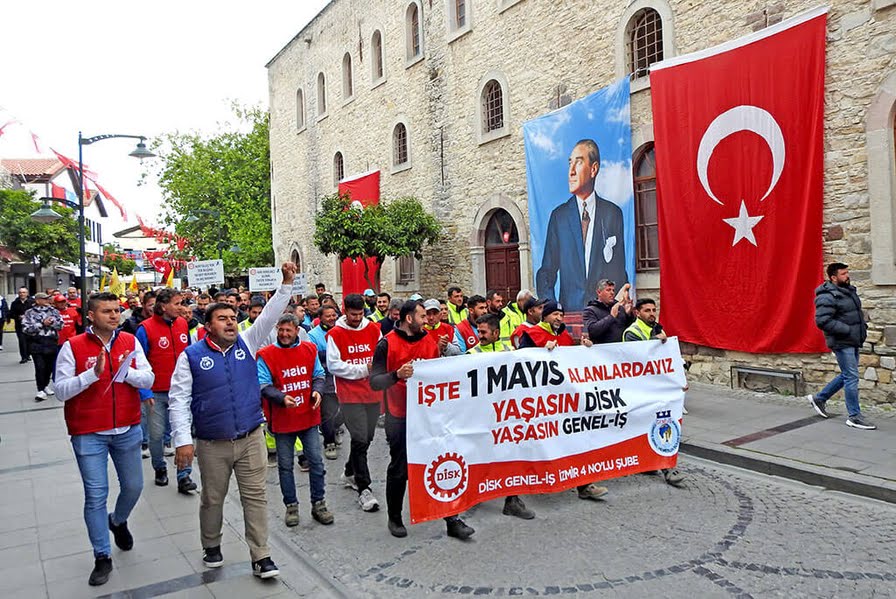 Çeşme’de 1 Mayıs Coşkusu