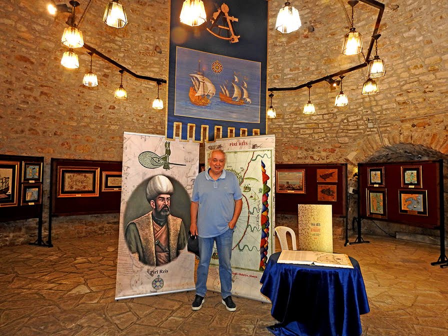 Piri Reis’in Haritaları Çeşme’de Ziyaretçi Akınına Uğradı  