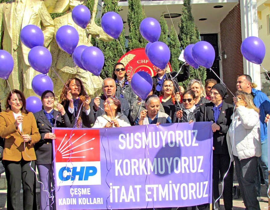 CHP Çeşme’den 8 Mart Mesajı: Kadınların Örgütlü Gücü Eşitlik Mücadelesinin Temeli