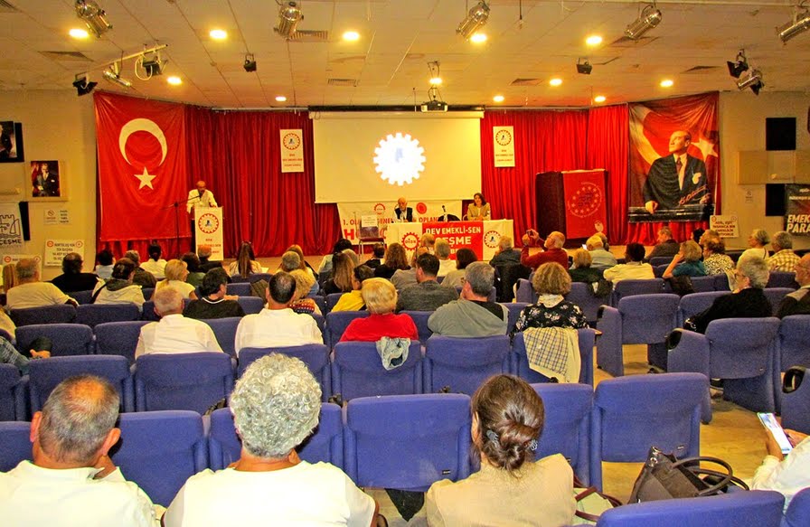 DEV-EMEKLİ-SEN ÇEŞME TEMSİLCİLİĞİ 1. OLAĞAN GENEL KURULU YAPILDI