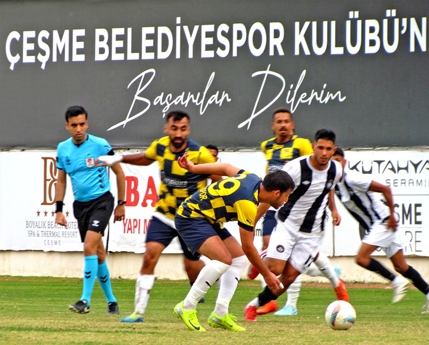   Çeşme'de Derbi Mücadelesi Golsüz Beraberlikle Sonuçlandı  