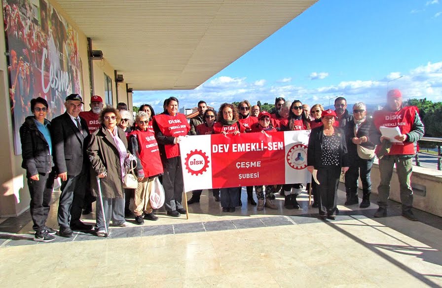 DEV Emekli-Sen Çeşme’den asgari ücrete sert tepki: “Susmak razı olmaktır??