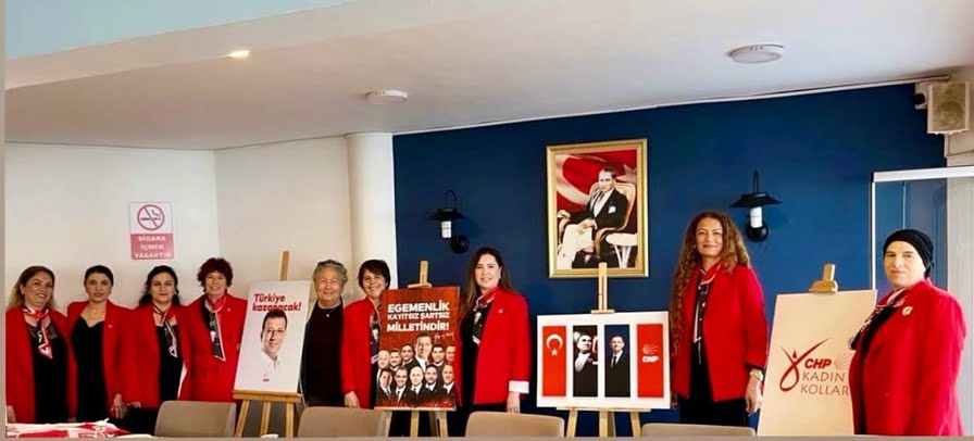 CHP Çeşme Kadın Kolları Genişletilmiş Toplantı Düzenledi
