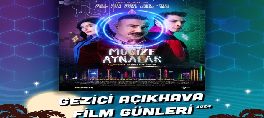 Açık havada film keyfi başlıyor