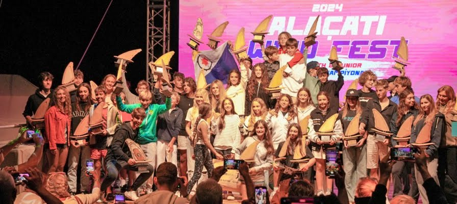 Alaçatı’da “Windfest 2024?? rüzgarı esti
