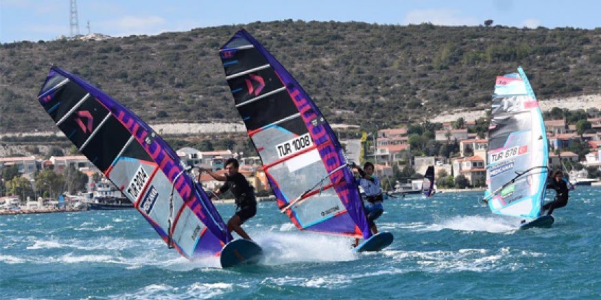 Alaçatı Wind Fest’’te Alaçatı’nın rüzgarı   çocuk ve gençler için esmeye devam ediyor