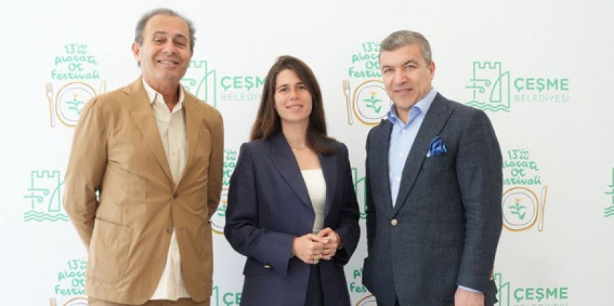 Başkan Denizli, İstanbul'da, 13. Alaçatı Ot Festivali'nin tanıtımını yaptı