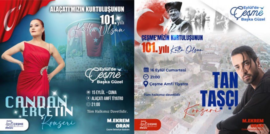 Başkan Oran; “Çeşme tarihinin en görkemli kutlaması olacak??