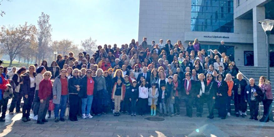 Başkan Oran ve 345 Çeşmeli kadın Ankara'daydı