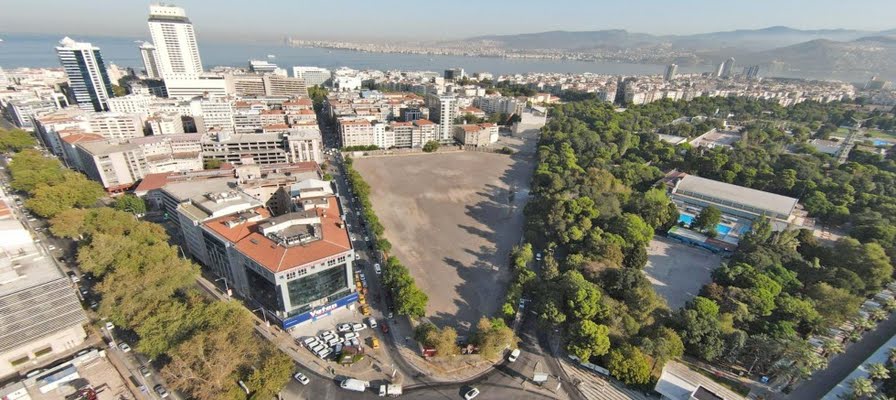 Belediye binasının yapımına karşılık Basmane Çukuru’ndan şartlı feragat