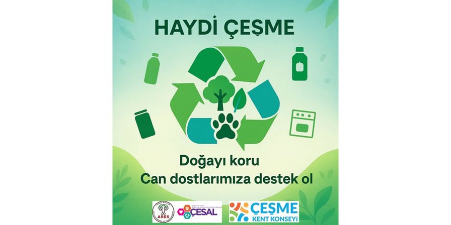 ÇESAL ve Çeşme Kent Konseyi'nden Doğa ve Sokak Hayvanları İçin Sosyal Sorumluluk Projesi