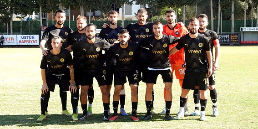 Çeşme Belediyespor deplasman maçında 1-0 mağlup
