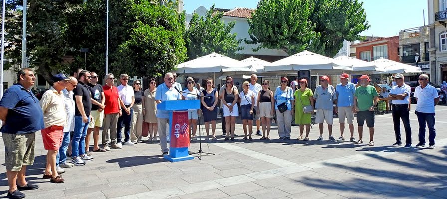 Çeşme CHP, "Çocuklarımızı ve gençlerimizi AKP’nin karanlığına teslim etmeyeceğiz??