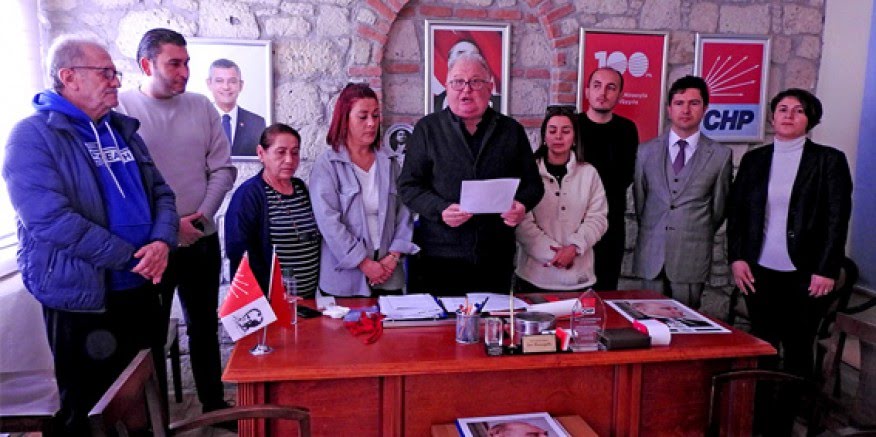 Çeşme CHP 'den miting daveti