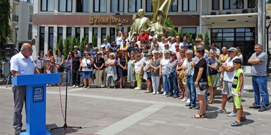 Çeşme'de siyasi parti ve STK'lardan ÇEDES'e tepki