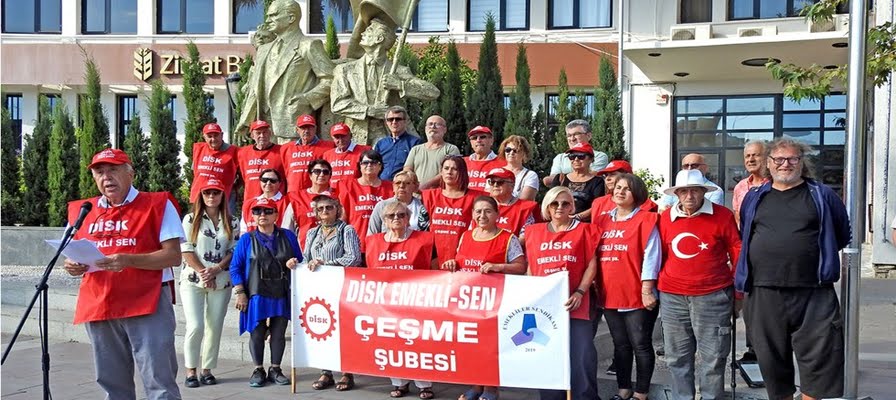 Çeşme Emekli-Sen'den 1 Ekim Dünya Yaşlılar Günü mesajı: Haklarımız için mücadeleye devam edeceğiz !