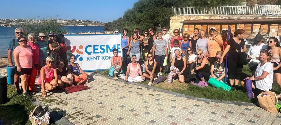 Çeşme Kent Konseyi'nden Yoga ve Pilates Dersi