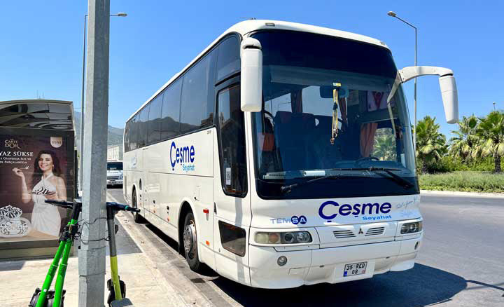 Çeşme-İzmir Otobüs Biletlerine Zam Geldi