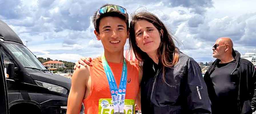Çeşmeli sporcudan Salomon Çeşme Yarı Maratonu'nda büyük başarı