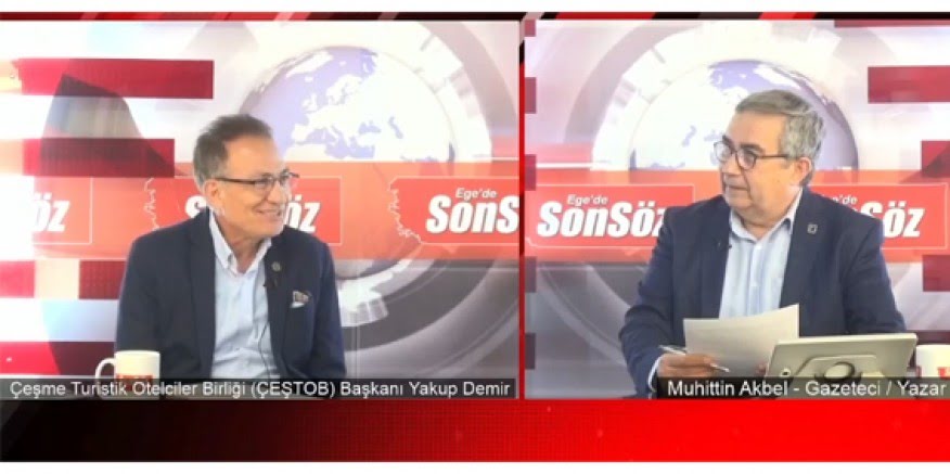ÇEŞTOB Başkanı Demir, "Çeşme, nüfusunun 20 katını ağırladı"