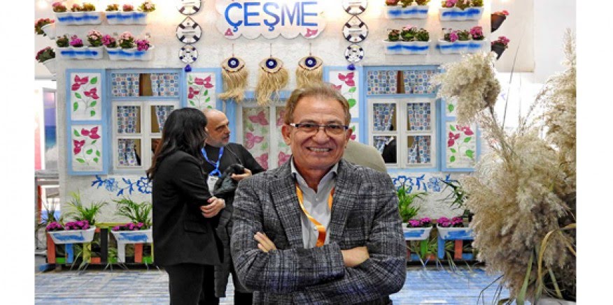ÇEŞTOB Başkanı Demir, "Çeşme standına ilgi çok fazla"